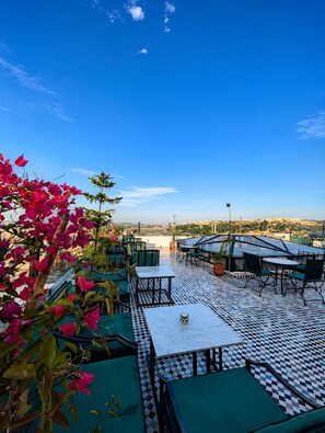 Terrasse sur le toit
