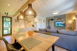 Departamento Confort, 1 habitación, vista a la montaña | Restaurantes