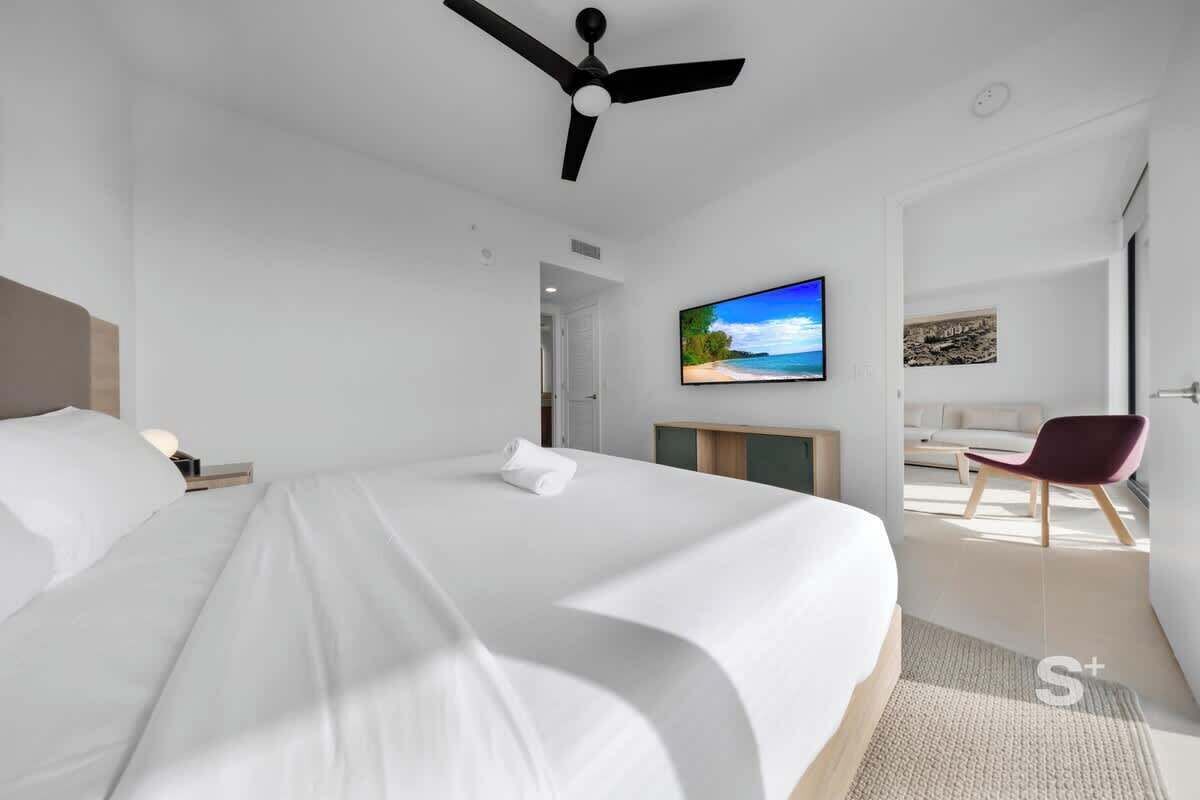 Appartamento, balcone, vista città