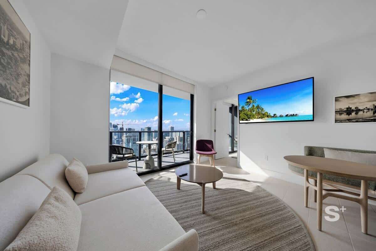 Appartement, balkon, uitzicht op stad | Woonruimte