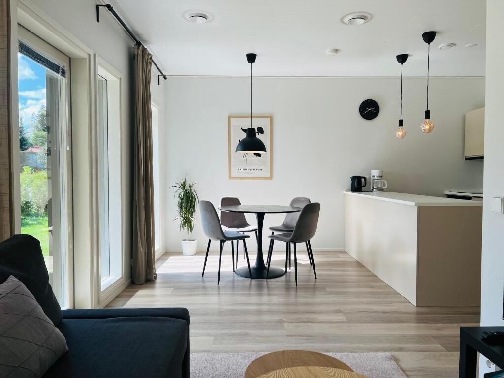 Dúplex Confort, 3 habitaciones, vistas al patio, en la zona del patio | Interior