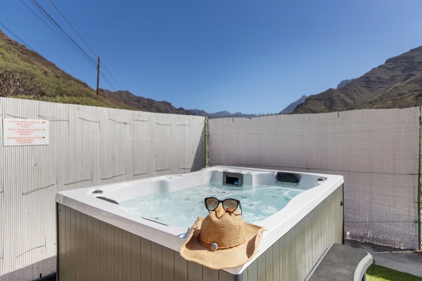 Bain à remous extérieur