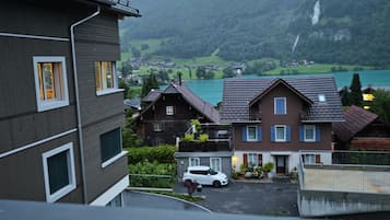 Blick von der Unterkunft