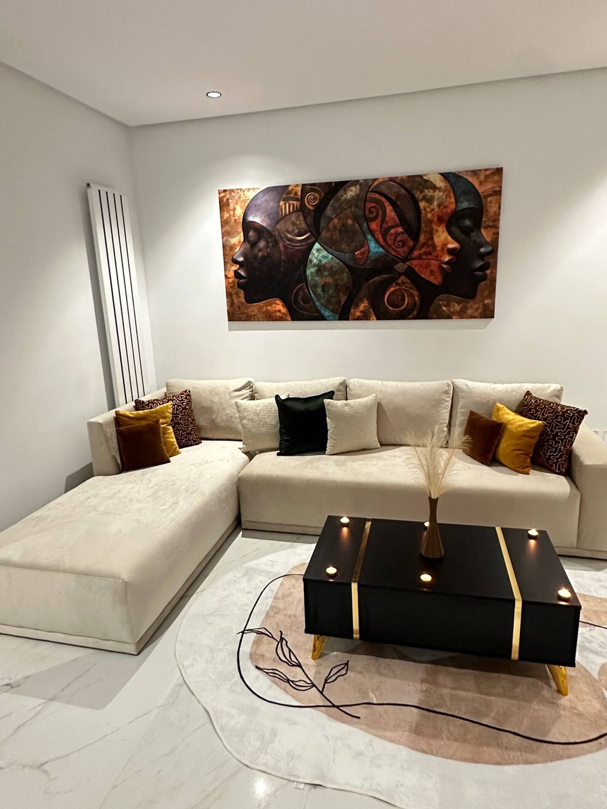 Apartemen, 1 kamar tidur, Boleh Merokok, balkon | Area keluarga