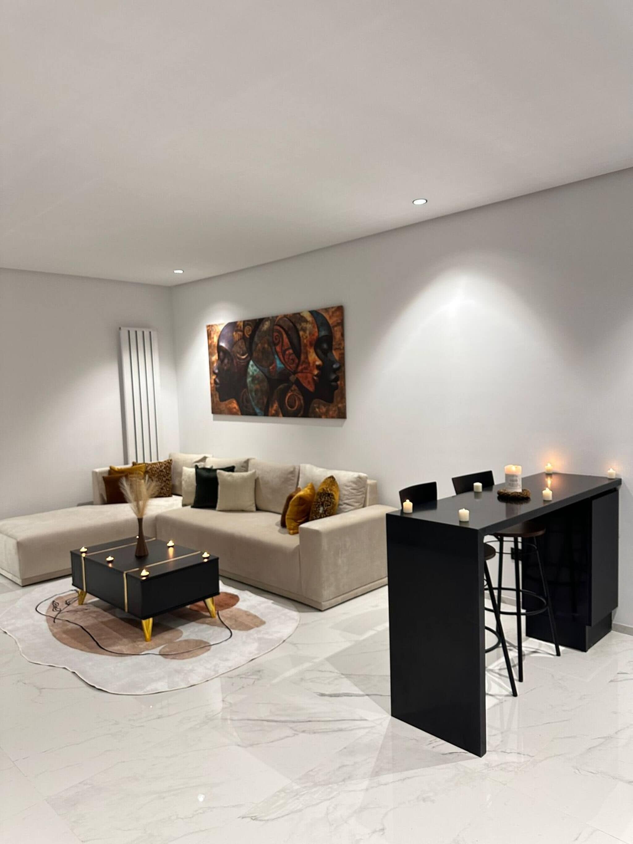 Apartment, 1 Bedroom, Smoking, Balcony | Living room