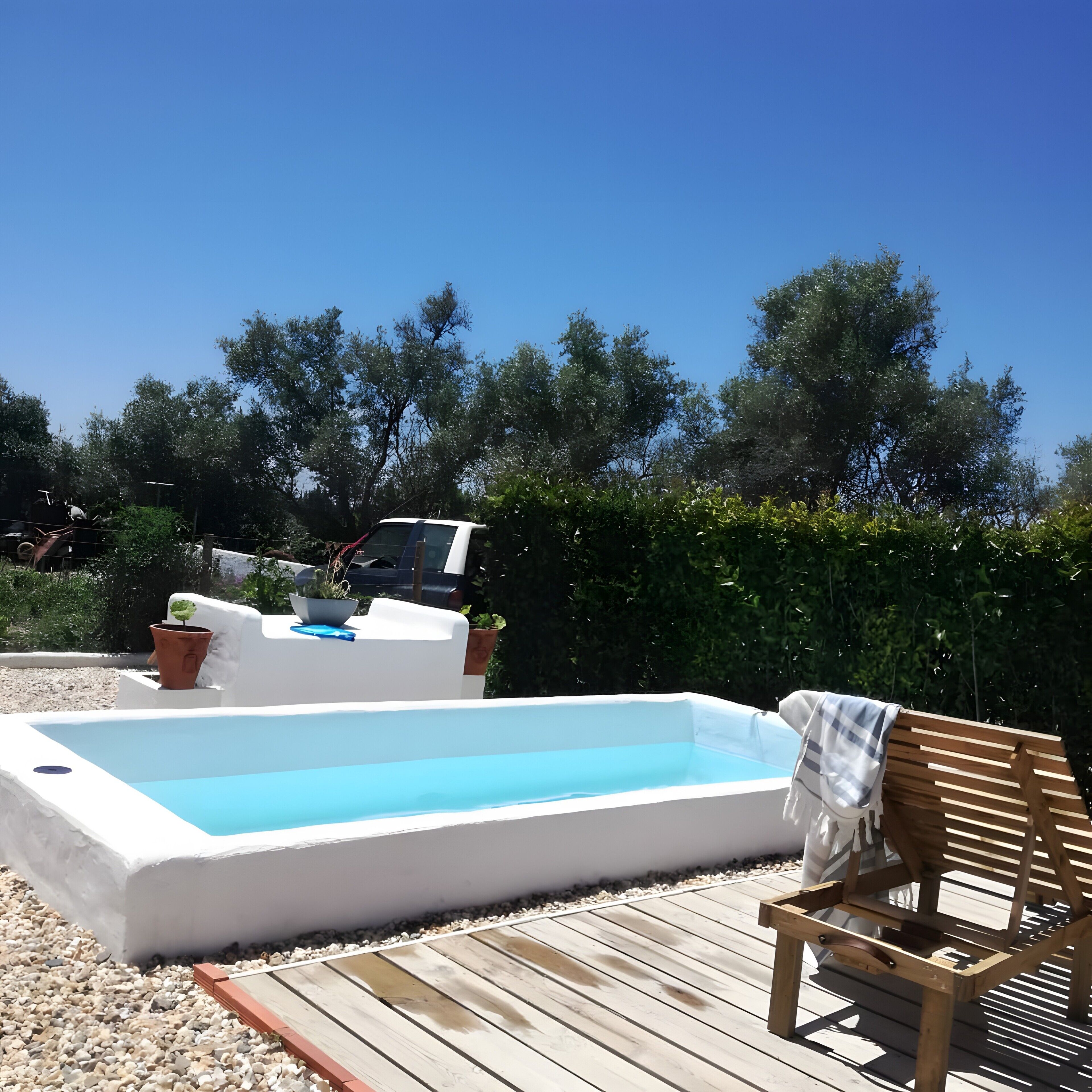 Bain à remous extérieur