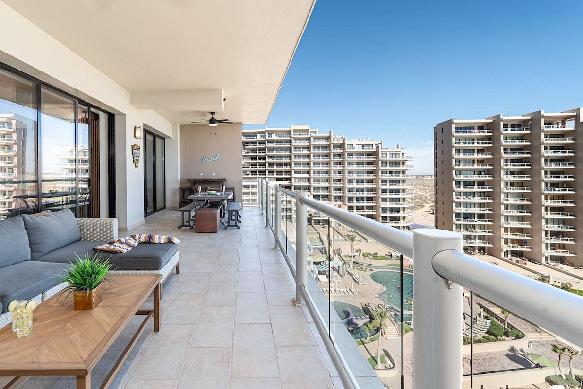 Chalet, Multiple Beds, Balcony, Ocean View (Las Palomas Resort Cristal 803) | Outdoor dining