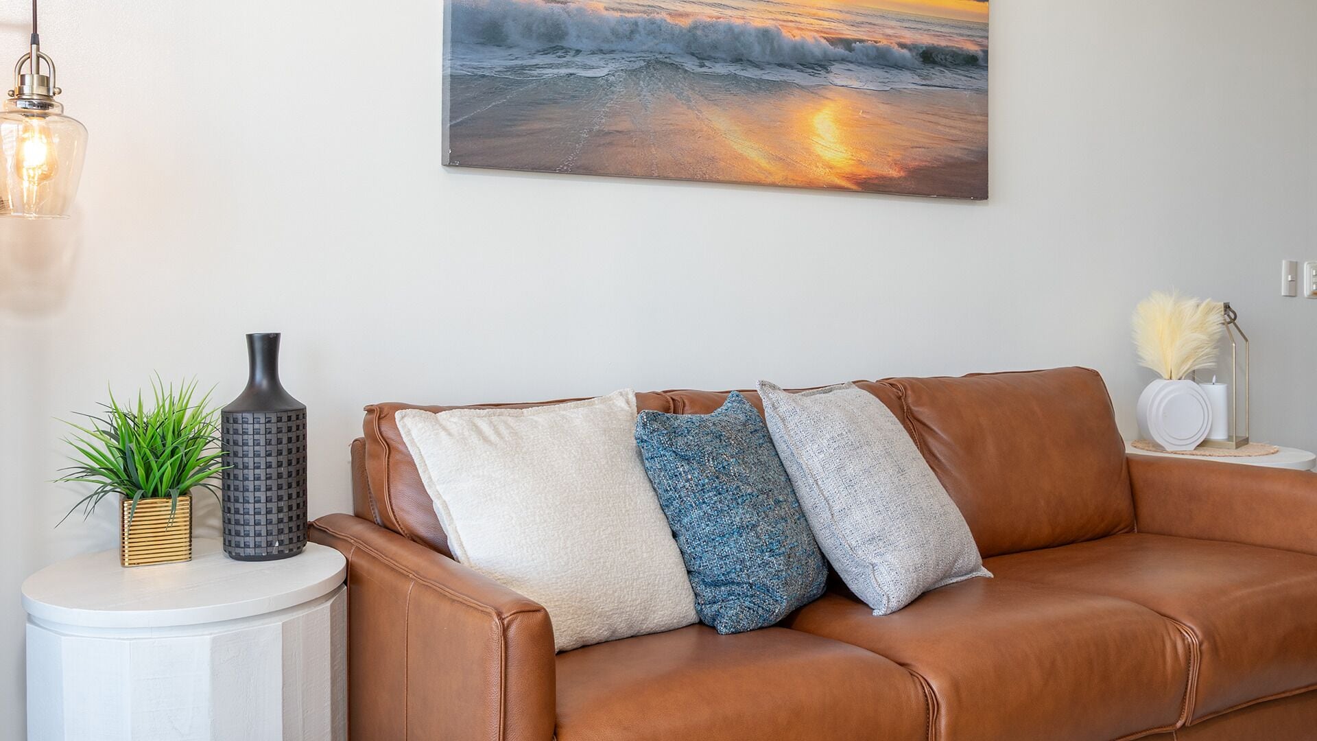 Chalet, Multiple Beds, Balcony, Ocean View (Las Palomas Resort Cristal 803) | Living area