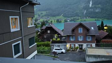 Udsigt fra overnatningsstedet