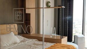 1 bedroom, iron/ironing board, WiFi, bed sheets - Cozy 1-bedroom studio in perfect Ciudad de México with AC and gym (Ciudad de México)