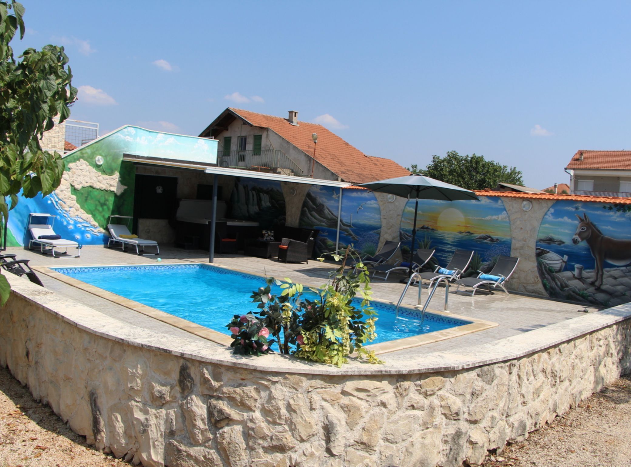 Maison (Five Bedrrom Holiday Home with Pool) | Piscine