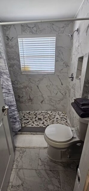 Shower, soap