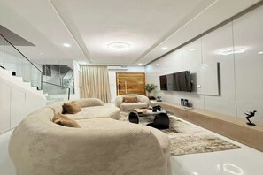 Smart TV - UV Residence | 2BR Duplex (Lekki)