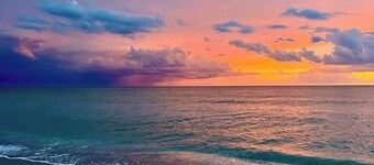 Modern 3/2 condo on Little Gasparilla Island, ferry, pool and golf cart included