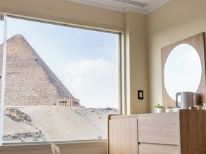 Interior - Pyramids View 1BR  Prime Location Clean & Bright (محافظة الجيزة)