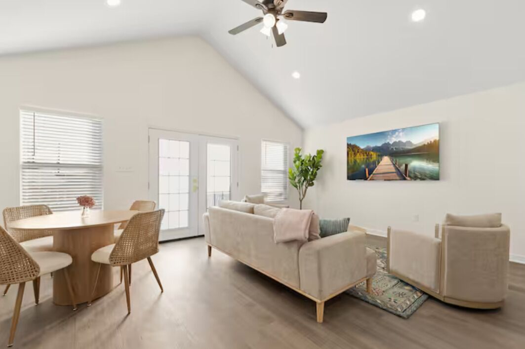 Luksushus, 2 soverom, ikke-røyk, kjøkken | Oppholdsområde