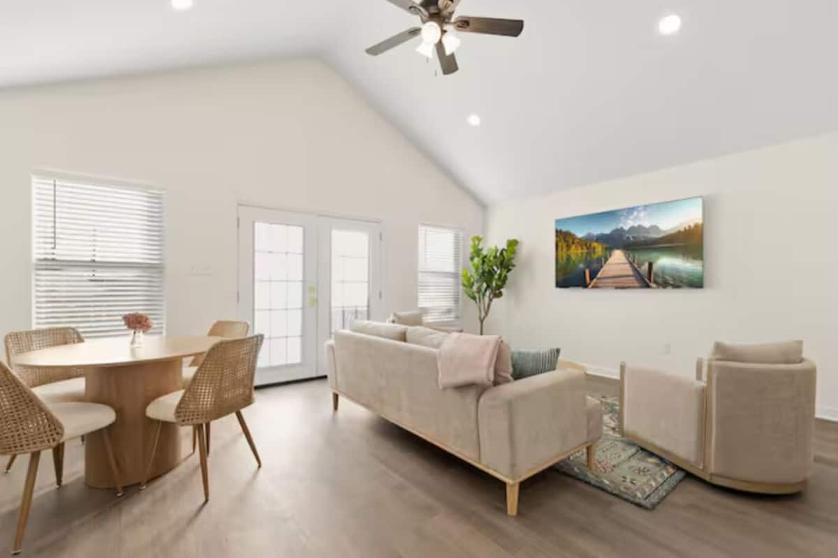 Casa superluxo, 2 quartos, para não fumantes, cozinha | Área de estar