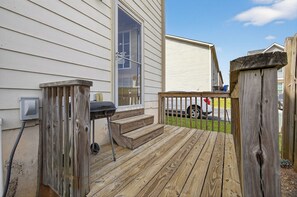 Terrace/patio - Spacious 3-bedroom townhome minutes from the Augusta National (Augusta)