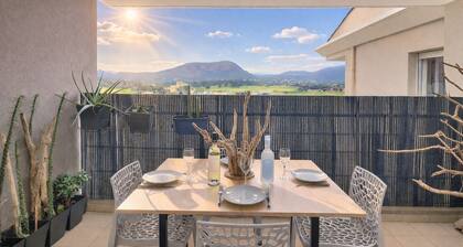 Evasion Tropicale - Vue montagne & terrasse