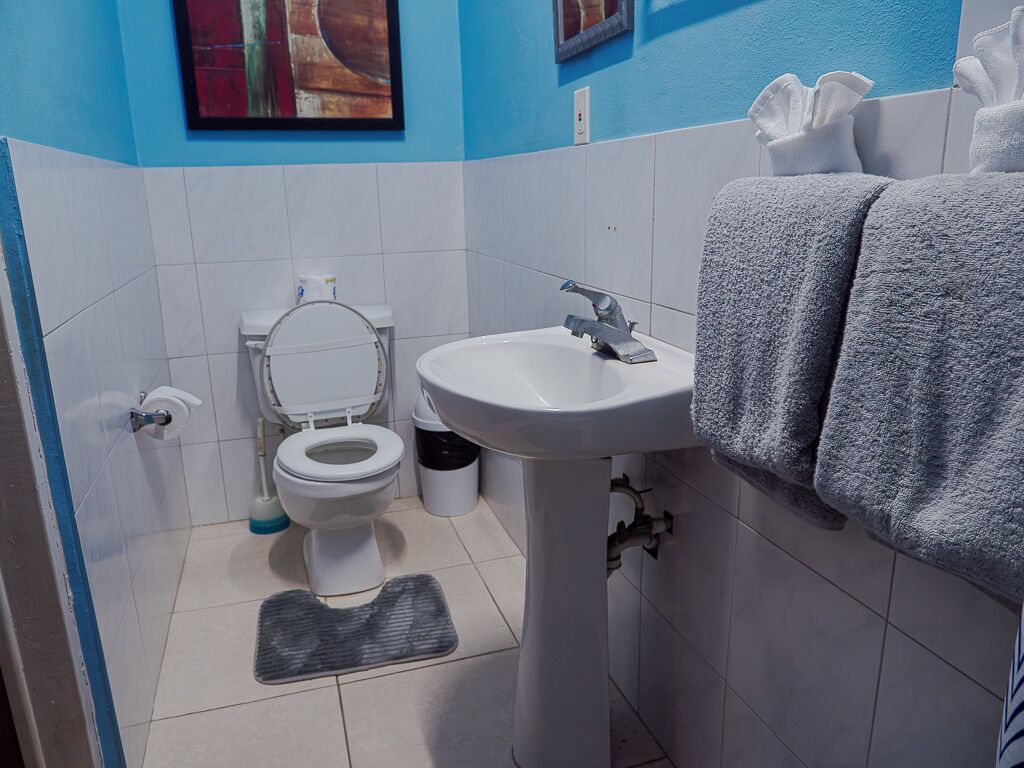 Lejlighed - 1 dobbeltseng - ikke-ryger | Badeværelse