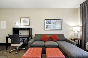 Living area - Cozy studio with AC in cool Houston neighborhood (Houston)