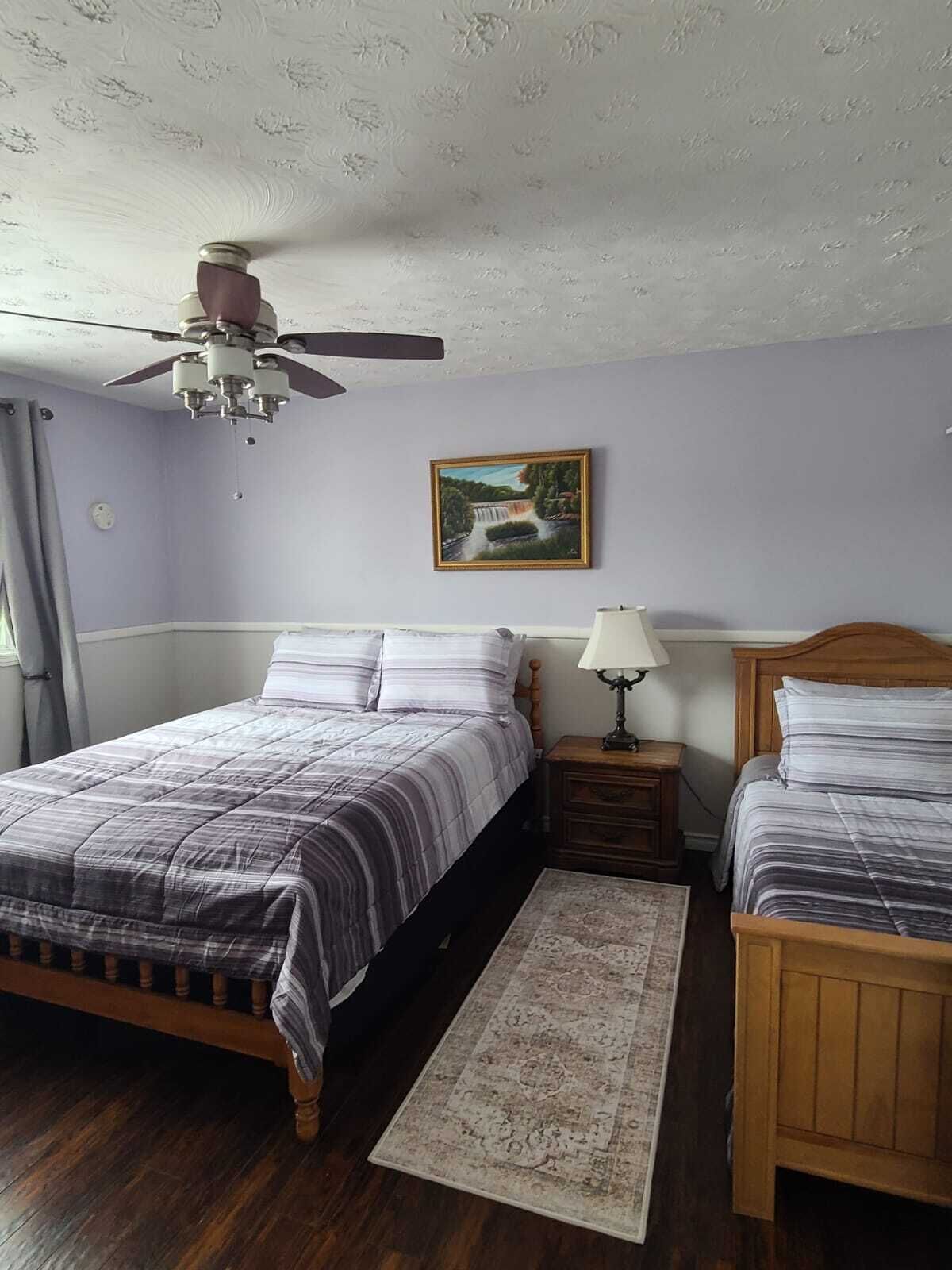 Iron/ironing board, internet, bed sheets