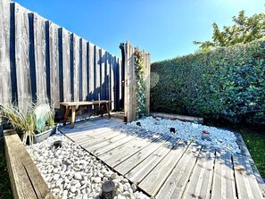 Terrace/patio - Air-conditioned house with swimming pool (Gujan-Mestras)