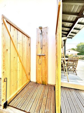 Terrace/patio - Villa neuve climatisée avec piscine chauffée (Gujan-Mestras)