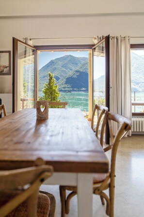 Dining - Miravalle - Lago di Lugano con Spiaggia Privata (Cima)