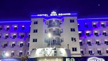 Voorkant van accommodatie