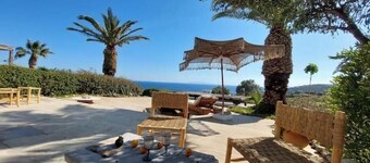 Stairway to Heaven - Your Serene Mykonos Escape with Breathtaking Sea Views