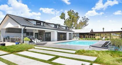 The Carneros Vineyard Estate Pool + Outdoor Kitchen