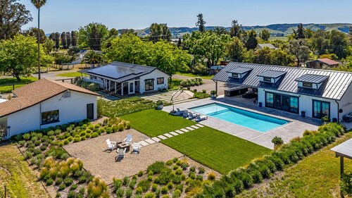 The Carneros Vineyard Estate Pool + Outdoor Kitchen