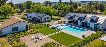 The Carneros Vineyard Estate Pool + Outdoor Kitchen