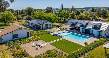 The Carneros Vineyard Estate Pool + Outdoor Kitchen