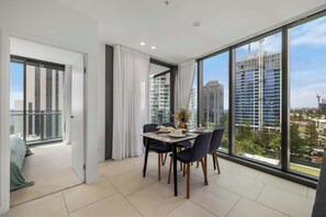 Dining - Modern 2BR Apartment with Ocean Views Broadbeach (Broadbeach)