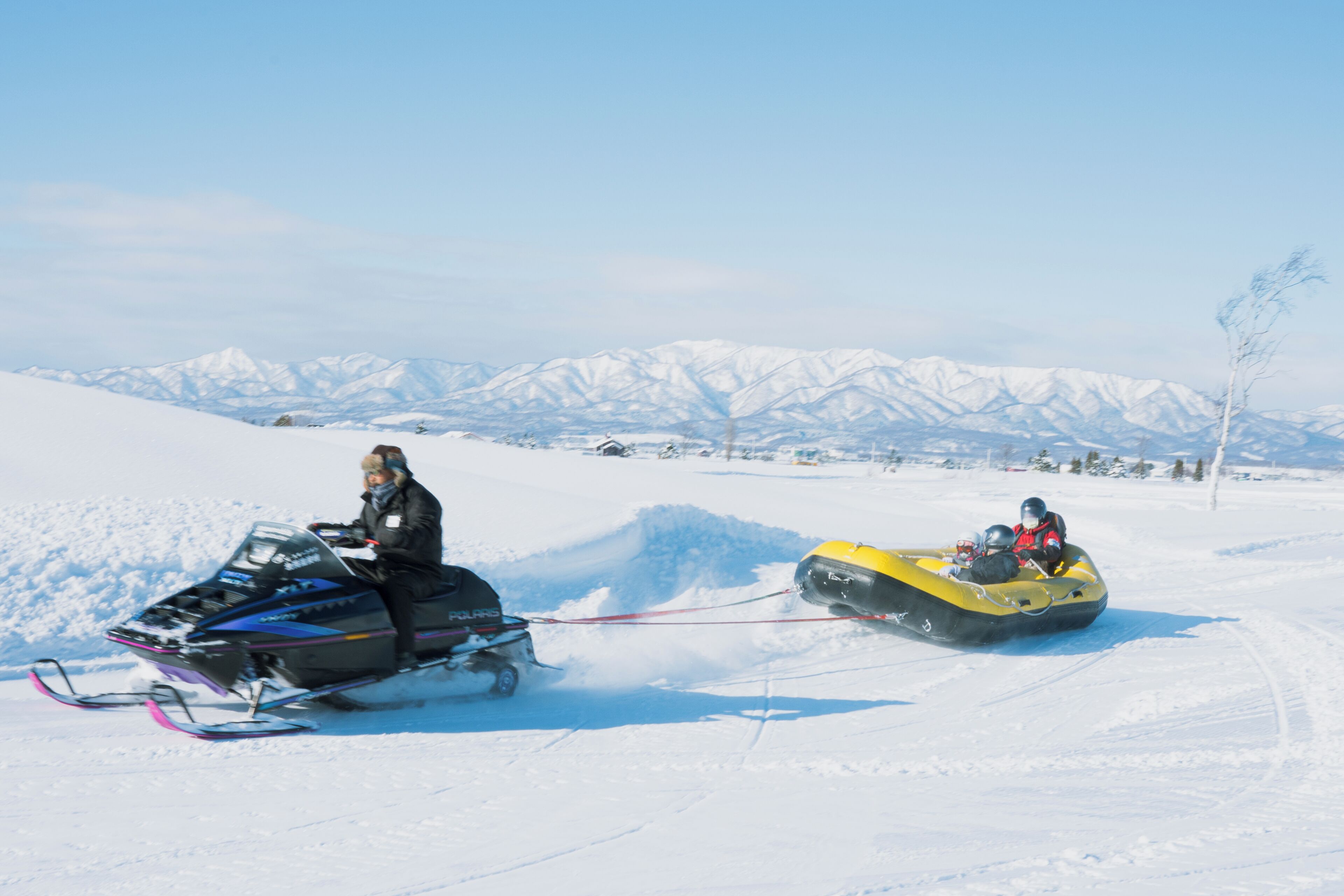 Snowmobiling