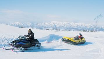 Snowmobiling