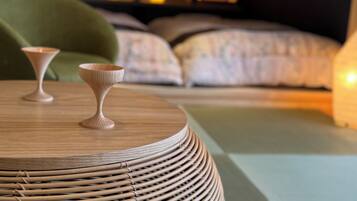 Vila Standar, balkon, pemandangan gunung