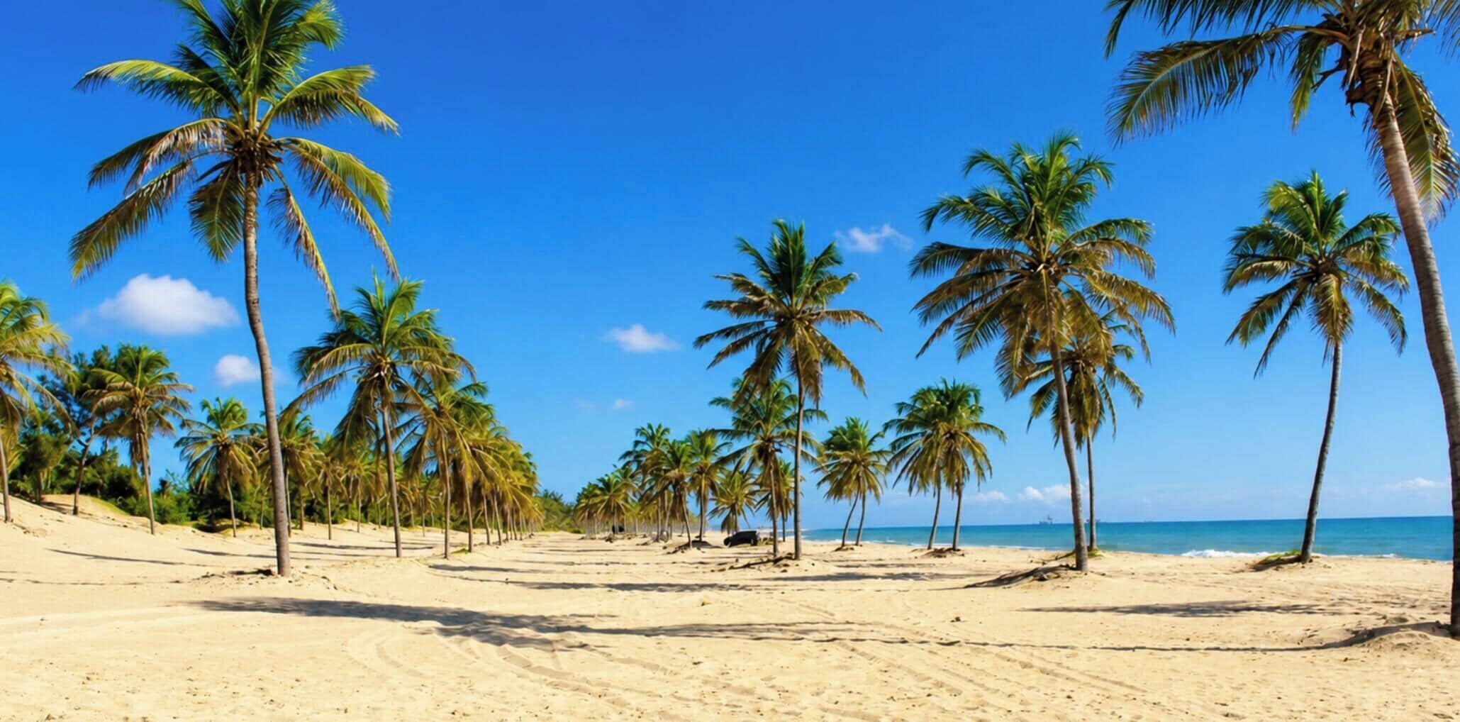 Playa en los alrededores y playa de arena blanca 