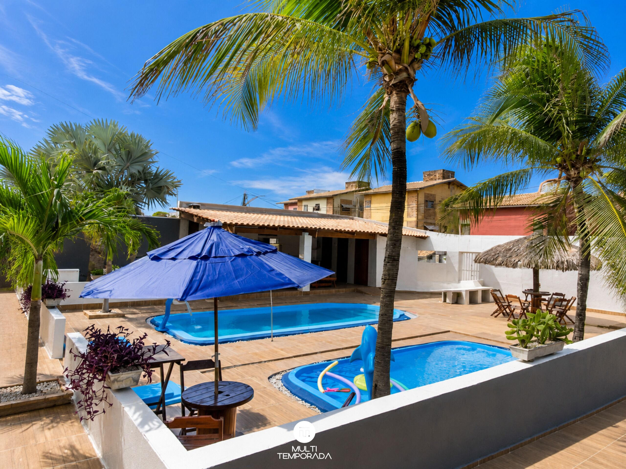 Suíte Quadrupla Superior Vista Mar - Pousada On the Beach - Aquiraz | 游泳池 | 室外游泳池