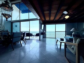 Interior - Oceanfront 2BR Loft w/ Terrace & Panoramic Views (Puerto Vallarta)