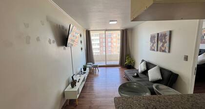 Cozy apartment in front of Torpederas beach, ideal for resting.