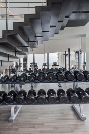 Fitness facility - Chic Avida Penthouse Romantic Zone Rooftop Pool (Puerto Vallarta)