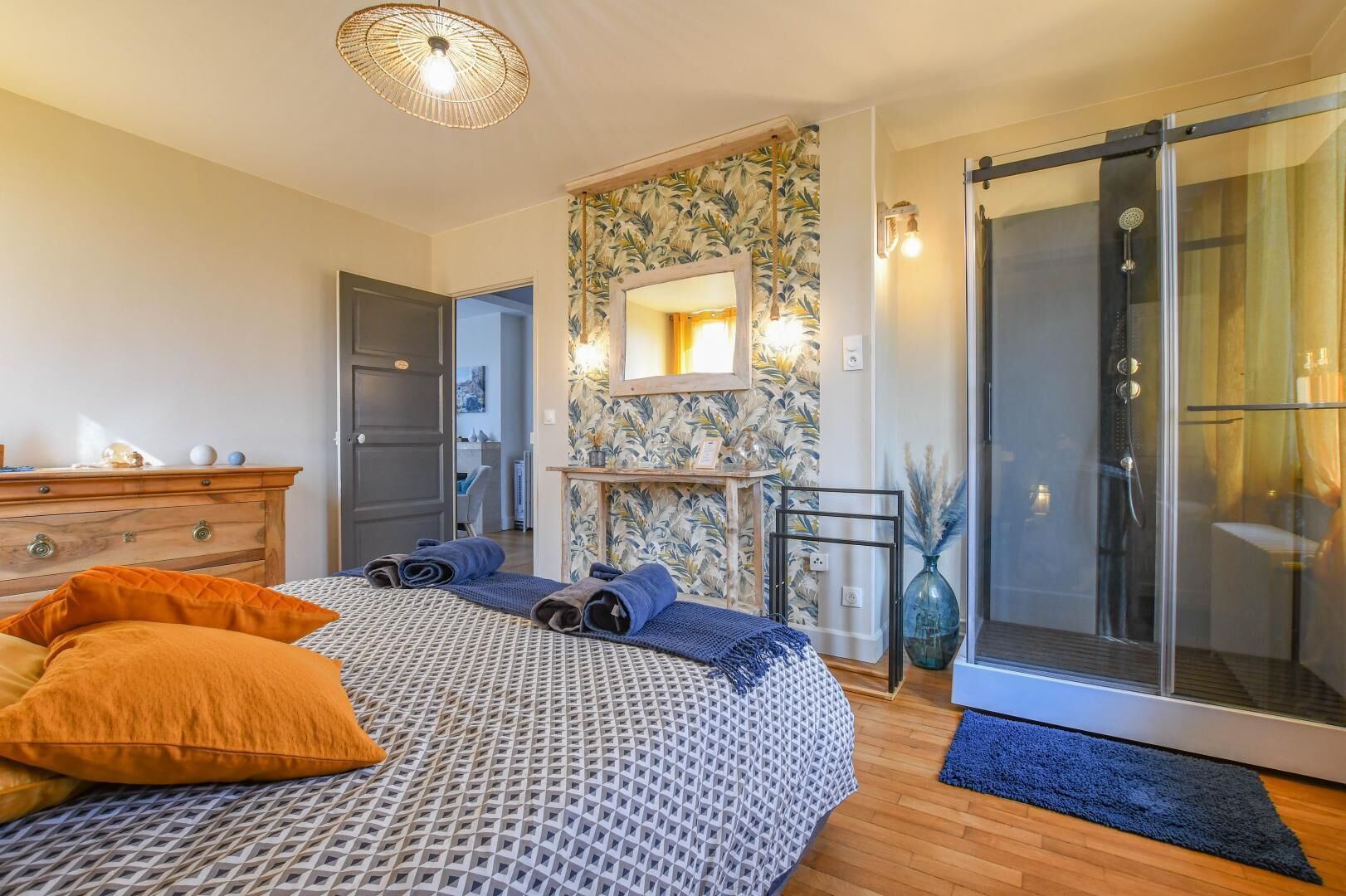 3 chambres, lit de bébé portatif, accès au Wi-Fi (inclus)