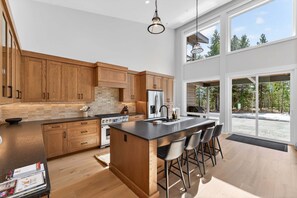 Private kitchen - Summit House- new home, sleeps 16, quiet neighborhood-, hot tub, pet friendly (McCall)