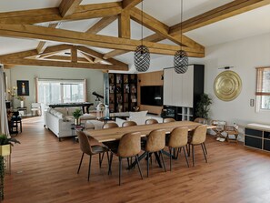 Dining - The atrium house - Swimming pool & spa (Saint-Aunès)