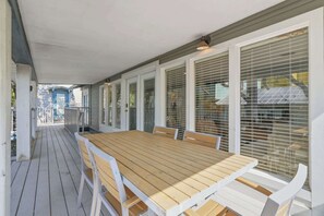 Outdoor dining - Sunshine Allie- Private Pool- Steps to Seaside (Santa Rosa Beach)