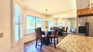 Dining - Easy Access Lower Unit + Golf Views + Festival Location (La Quinta)