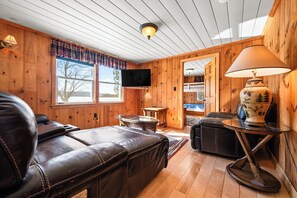 Fireplace - The Peninsula | Waterfront | Pet Friendly | Snowmobile Access (Rangeley)